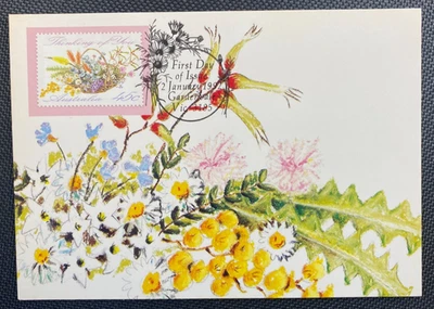 Maxi tarjeta Thinking Of You Maxi Maxi Maxi Maxi 1992 (1) ideal para postcrossing Foto 1 de 2