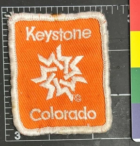 Patch area sciistica Keystone vintage Colorado - Foto 1 di 1