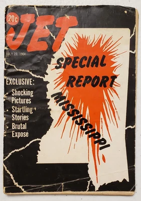 Jet Magazine July 23 1964 Special Report Mississippi ~Emmett Till Lynching - Image 1 of 4