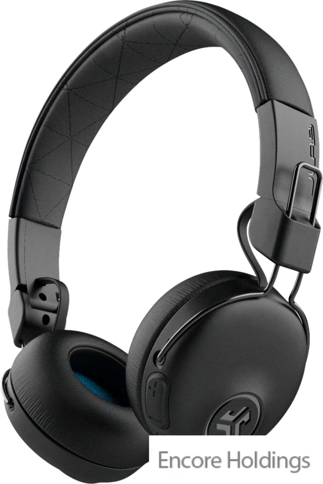 JLab Studio ANC Wireless Headphones - On-Ear - 32 Ohms - HBASTUDIOANCRBLK4 - Image 1 of 1
