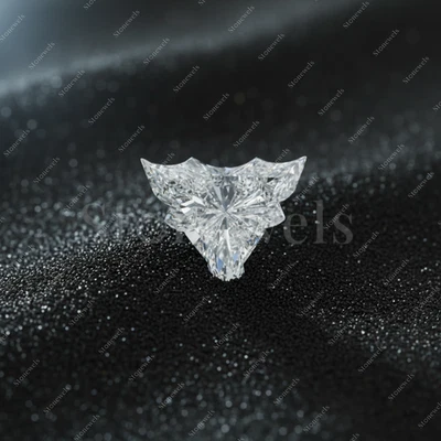 Bull Lab Grown Diamond Fancy Cut IGI Certified VVS-VS DEF CVD HPHT Synthetic 1ct - Image 1 of 4