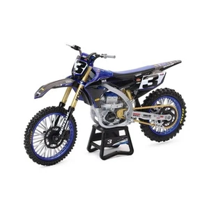 MOTOCROSS SCALA 1:12 YAMAHA YZ450F RACING TEAM ELI TOMAC #3 - Foto 1 di 2