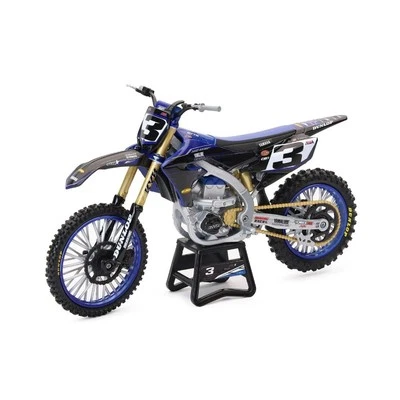 MOTOCROSS SCALA 1:12 YAMAHA YZ450F RACING TEAM ELI TOMAC #3 - Immagine 1 di 2