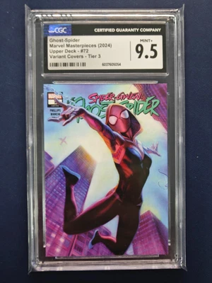 2024 Masterpieces Nahuel Grego #72 Ghost Spider Variant Cover 006/399 CGC9.5 - Image 1 of 2