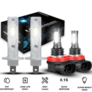 For Kia Sorento 2011-2012 2013 4X Combo LED Headlight Bulbs High Low Beam Kit - Foto 1 di 16