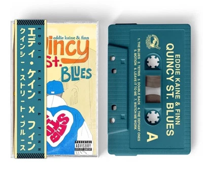 EDDIE KAINE & FINN Quincy St. Blues /20 Blue Cassette Tape SEALED! Lord Juco Rim - Image 1 of 4