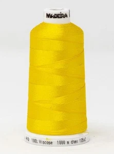 Madeira Classic Rayon 40, #1068 CANARY 1000m Embroidery Thread - Picture 1 of 1