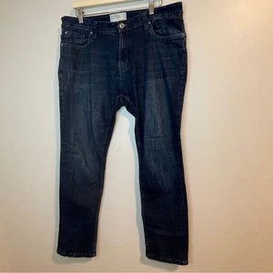 Pantalones de mezclilla ajustados azules Free Planet corte moderno - Imagen 1 de 6