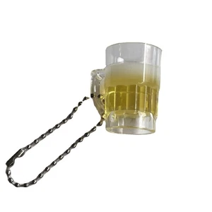 Stylish Beer Shaped Keychain for Students Everyday Use Gifting - Picture 1 of 8