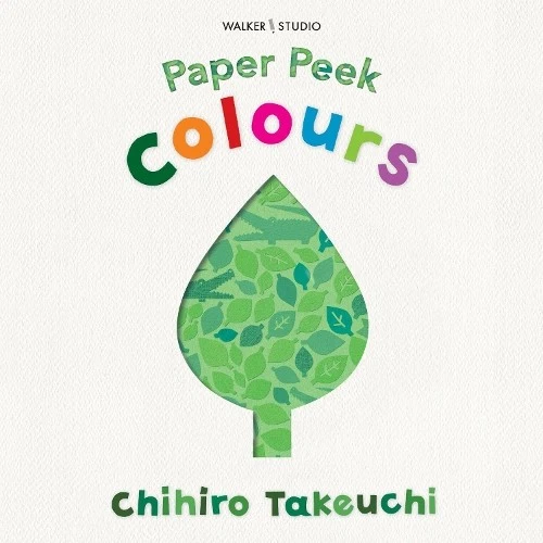 Chihiro Takeuchi Paper Peek: Colours (Board Book) Walker Studio (UK IMPORT) - Image 1 of 1