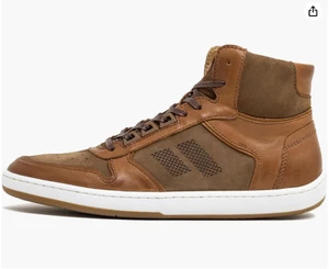 Piloti Drift Mid Italian Nubuck Leather High Top Driving Sneaker- OPEN BOX - Picture 1 of 6