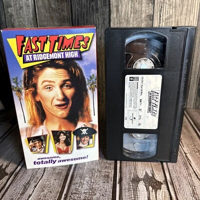 Fast Times at Ridgemont High VHS 1999   Sean Penn Awesome Classic Comedy TESTED - Image 1 of 2