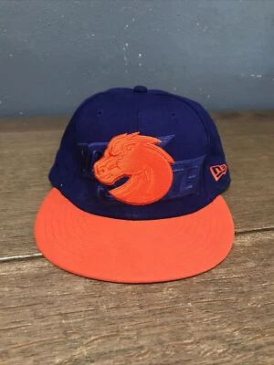 Boise State Broncos New Era 59fifty  Fitted Size 7 Orange 55.8cm  Hole- See Desc - Image 1 of 4