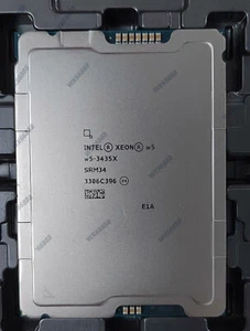 Intel Xeon w5-3435X QS 3.1GHz 16-Core 45MB 270W FC-LGA16A LGA-4677 CPU processor - Picture 1 of 1