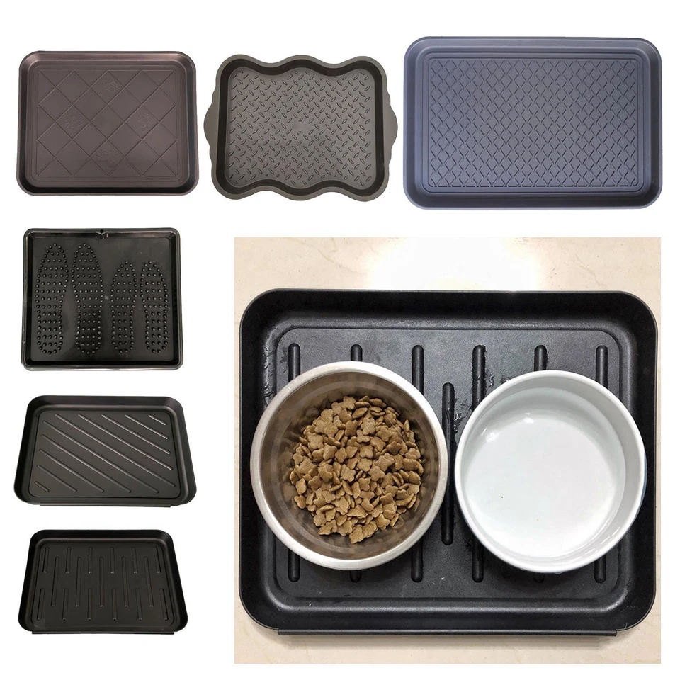 Plastic Shoe Storage Tray Boots Home Door Camping Mat Liner - Image 1 of 1