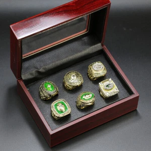 6 PCs 1961 1965 1966 1967 1996 2010 Green Bay Packers Ring size 11 ---- - Picture 1 of 3