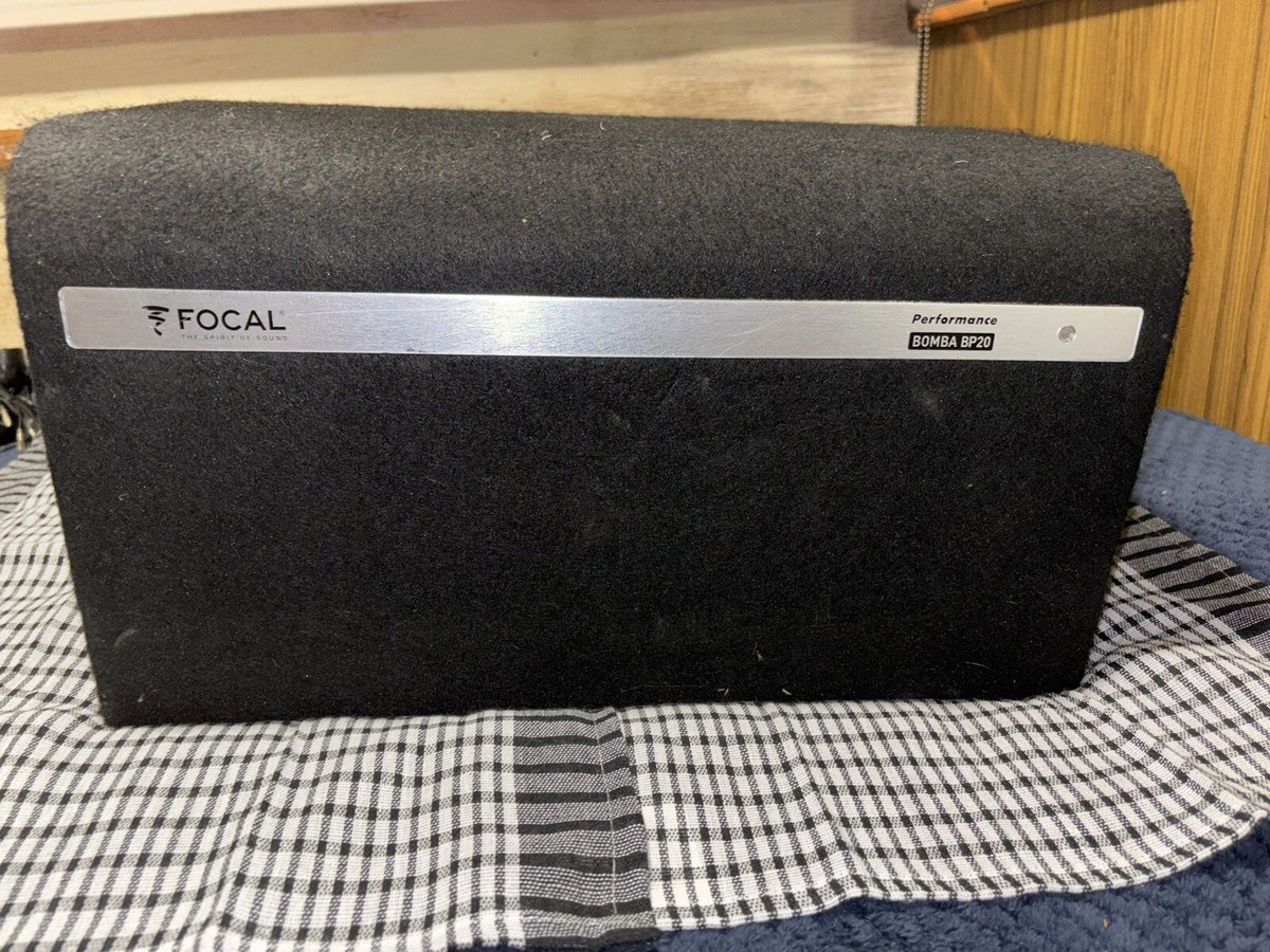 Subwoofer Focal Attivo BP20 - 300W, Da 20 Cm, Per Auto - Foto 11