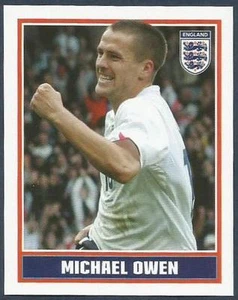 MERLIN-ENGLAND 2006 WORLD CUP- #007-ENGLAND/NEWCASTLE-REAL MADRID-MICHAEL OWEN - Picture 1 of 1