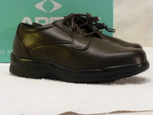 Apex Men's BV2100 Ambulator Brown Lace Up Shoes 10 EE Extra Wide New other $145 - Picture 1 of 12
