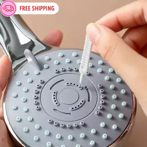 10pcs Shower Head Cleaning Brushes Anti-Clogging Small Pore Gap Cleaners - Picture 1 of 6