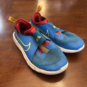 Nike Flex Runner 2 (GS) Big Kid Running Shoes Blue DJ6038-402 size 3.5Y - Picture 1 of 7