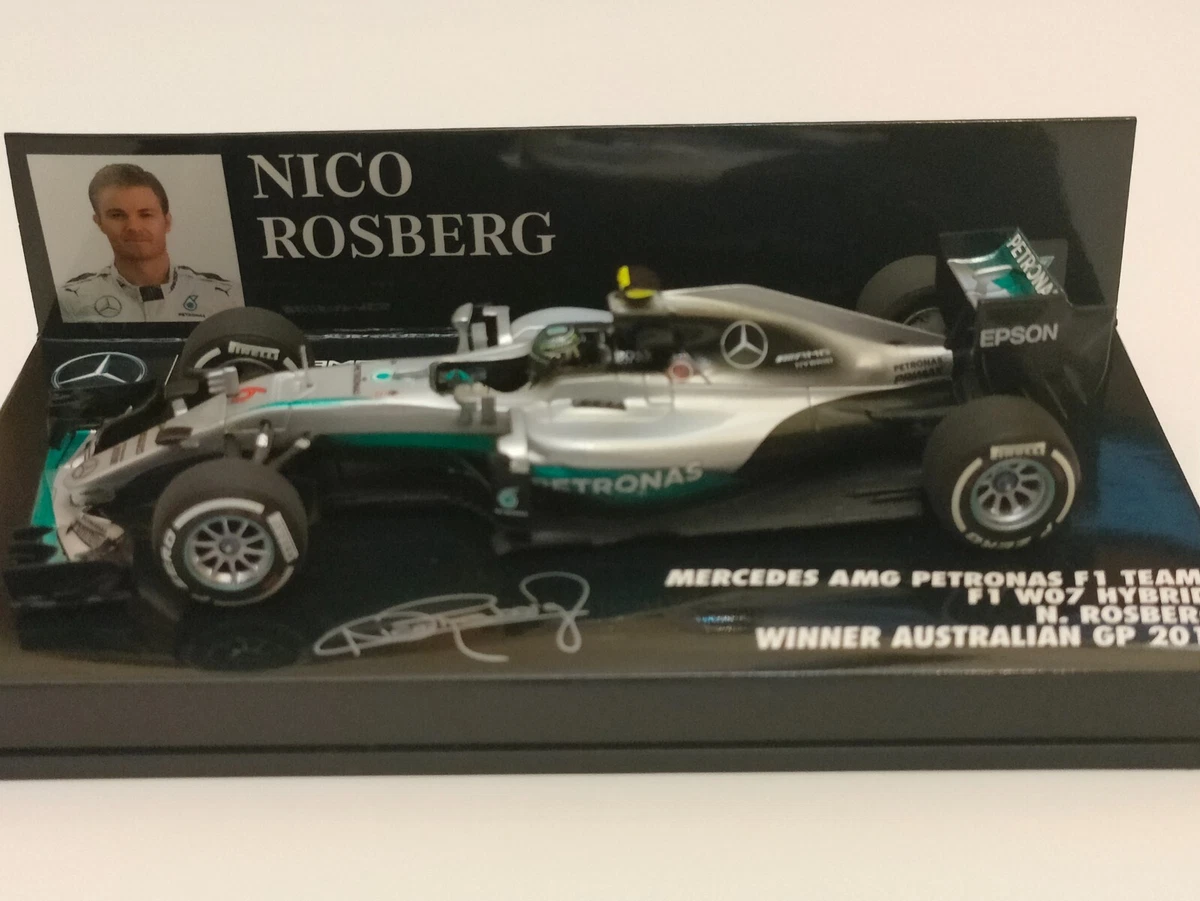 MINICHAMPS Mercedes GP Diecast Formula 1 Cars 2016 Vehicle Year