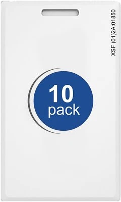 10 x Kantech P10SHL P10 Prox Proximity XSF/26bit Clamshell Access Cards IOPROX