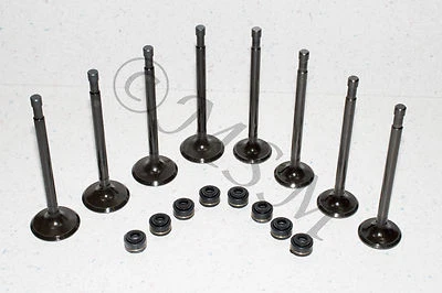 Новый комплект клапанов двигателя K&L CB750A CB750F CB750K с уплотнениями 4x0169-022/023 8x0170-316 - Изображение 1 из 3