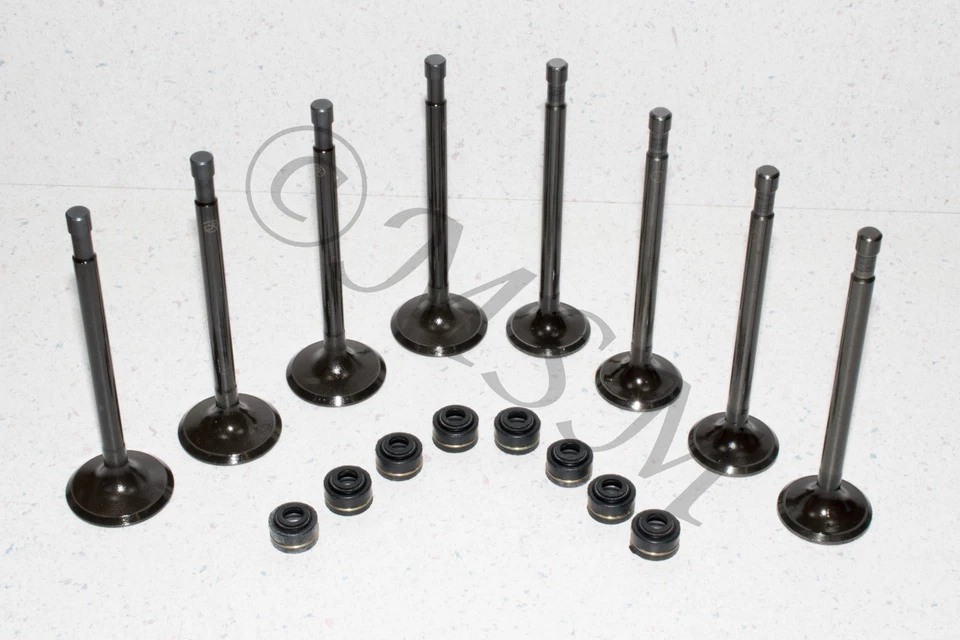 Новый комплект клапанов двигателя K&L CB750A CB750F CB750K с уплотнениями 4x0169-022/023 8x0170-316 - Изображение 1 из 3