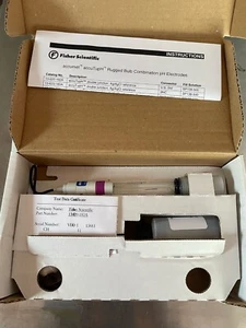 Fisherbrand™ accuTupH™ Rugged Bulb pH Combination Electrodes 13-620-183A NEW - Picture 1 of 6