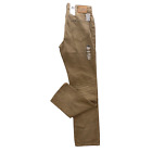 Lee Heritage Eco Friendly Regular Straight Leg Brown Denim Jeans Mens 34x34 NWT