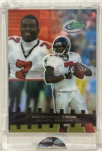 Michael Vick 2003 ETopps Topps Card # 39 in hand - Atlanta Falcons - Picture 1 of 2