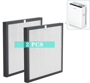 HEPA Activated Carbon Filter Replacement Pack for Air Purifiers Set of - Picture 1 of 7