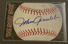 Johnny Grubb Signed Autograph Sweet Spot Card 