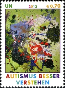[OOS] UN Vienna #Mi746 MNH 2012 Autism awareness [509] - Picture 1 of 1