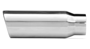 Dynomax PerFormance Exhaust Tip Single Wall 3" ID x 4" OD x 12" Long # 36474 - Foto 1 di 6