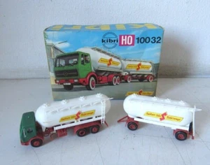 KIBRI HO 10032 LKW/SILOS MERCEDES BENZ FÜR KUNSTSTOFF 70er JAHRE SAMMLER - Bild 1 von 10