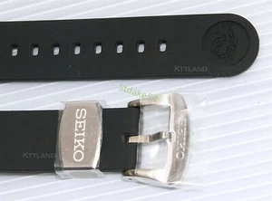 Per SRP777 SRPB97 Turtle Cinturino Orologio Silicone Originale Seiko Prospex Nero 22mm - Foto 1 di 3