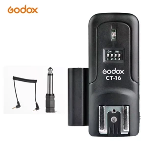 Godox CT-16 16 Channels Wireless Radio Flash Trigger Transmitter + Receiver Set  - Picture 1 of 18