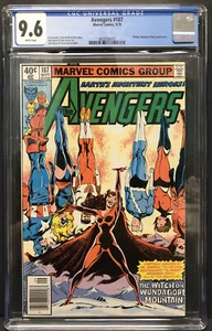 🗝💎AVENGERS #187 CGC 9.6 WP WANDA VISION CHTHON MODRED BOVA MCU - Picture 1 of 10