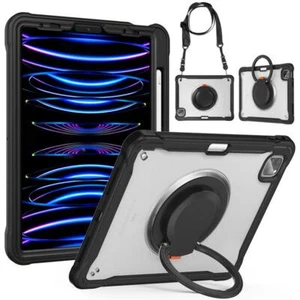 For iPad Kid Ring Case 10.2 9th 7th 8th Generation 10.9 10th Air 2 5 4 Mini 6th - Picture 1 of 25
