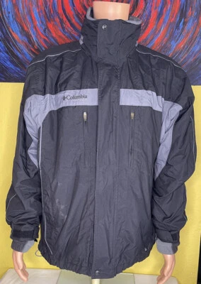 Men's Columbia Vertex Core Interchange Bugaboo Heavy Jacket Size Large Black - Image 1 of 4