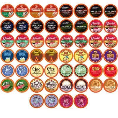 Two Rivers Coffee Flavored Coffee Pods Sampler ,2.0 Keurig, Assorted, 52 Count - Image 1 of 4