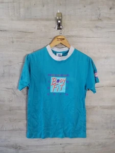 Camiseta NIKE Neon Aqua Xs Cide Sport Español Años 90 Nueva Deadstock De Colección Para Hombre SRA - Imagen 1 de 6