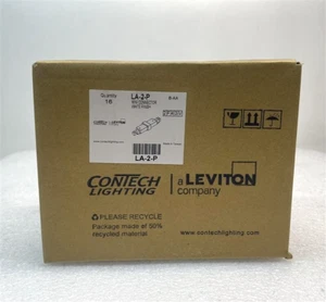 New (Qty 16) ConTech LA-2-P Lighting Mini-Connector White Finish - Picture 1 of 1