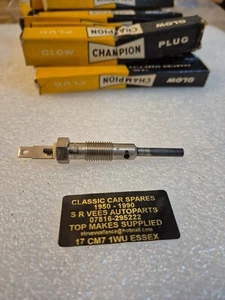 2 X VINTAGE CHAMPION GLOW PLUG... AG42 (24 VOLT 120 WATT) VERY RARE ITEM!!! - Picture 1 of 1