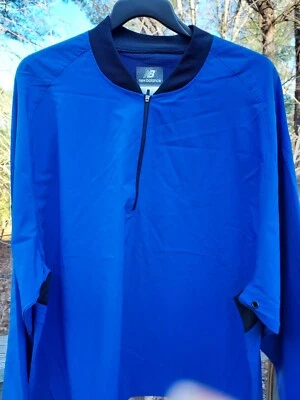 New Balance Mens Hi Heat Jacket ¼ Zip Pullover Polyester 3X 4X - Image 1 of 4