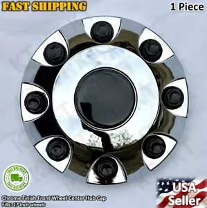 2011-2024 Silverado 3500 17" Dually Wheel Center Cap Front Dual Hub Caps - Picture 1 of 2