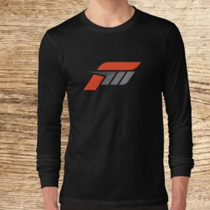 T-shirt manica lunga americana logo classico Forza Motorsport divertente taglia dalla S alla 5XL - Foto 1 di 6