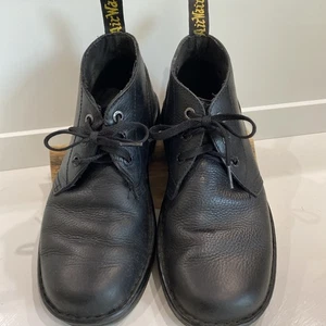 Doc Martens Air Wair Industrial Black Boots 10M With Bouncing Slip Resist Sohlen - Bild 1 von 8